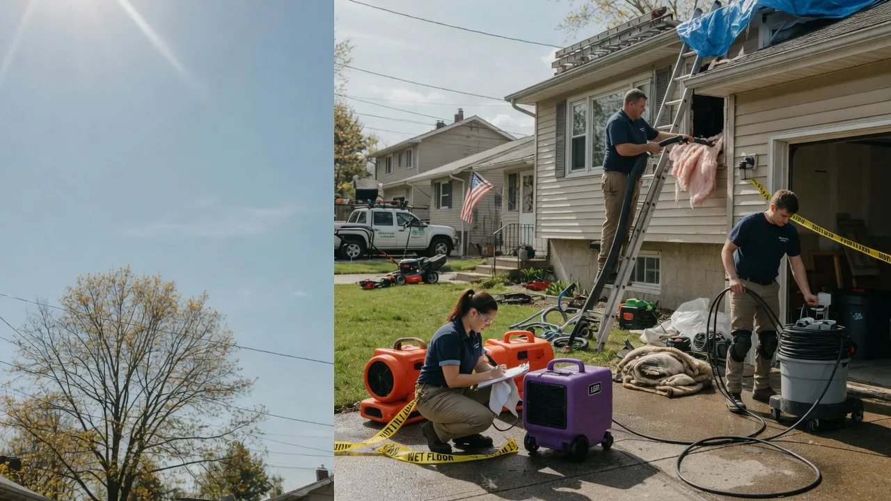 Emergency Water Removal in Cantrall, IL near me